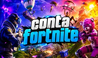 Conta fortnite antiga com muitas skins