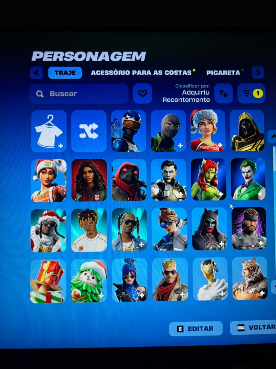 Fortnite conta