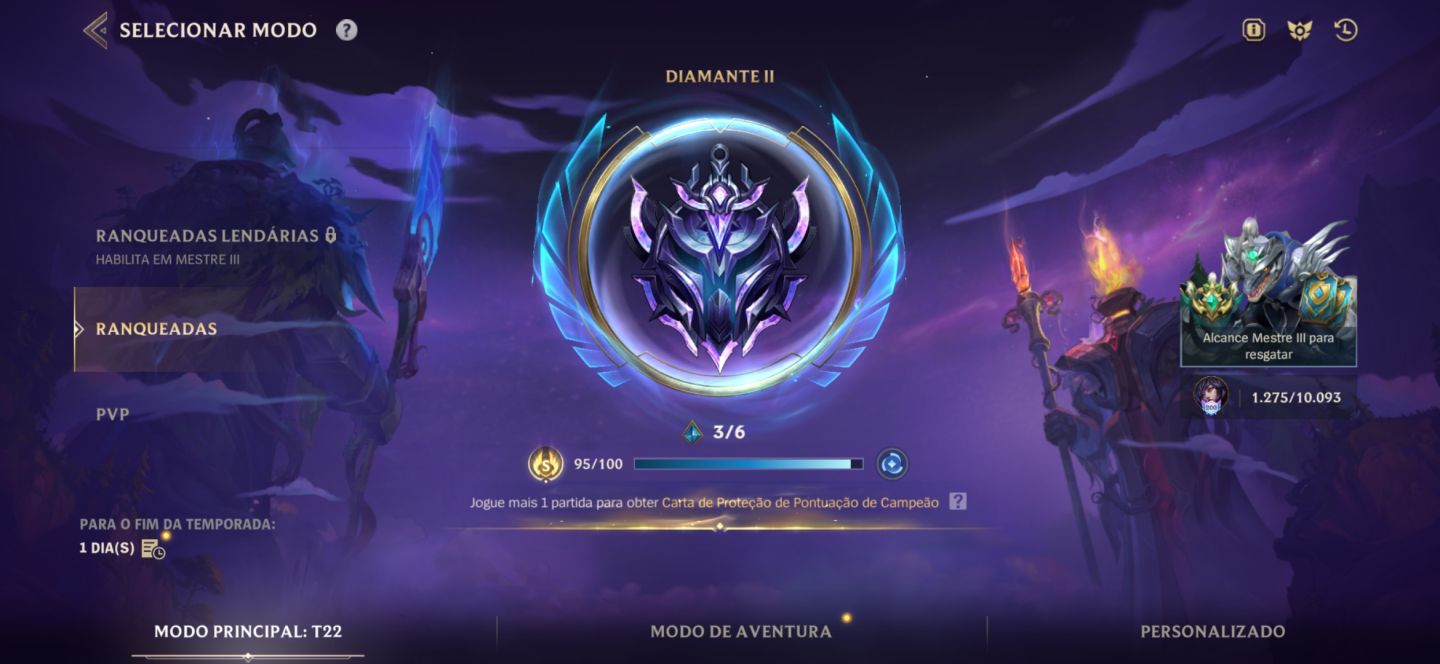 CONTA WR LEVEL 220 COM 166 SKIN ALL CHAMPS
