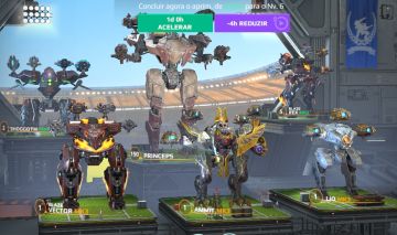 War robots, robôs meta, liga campeão