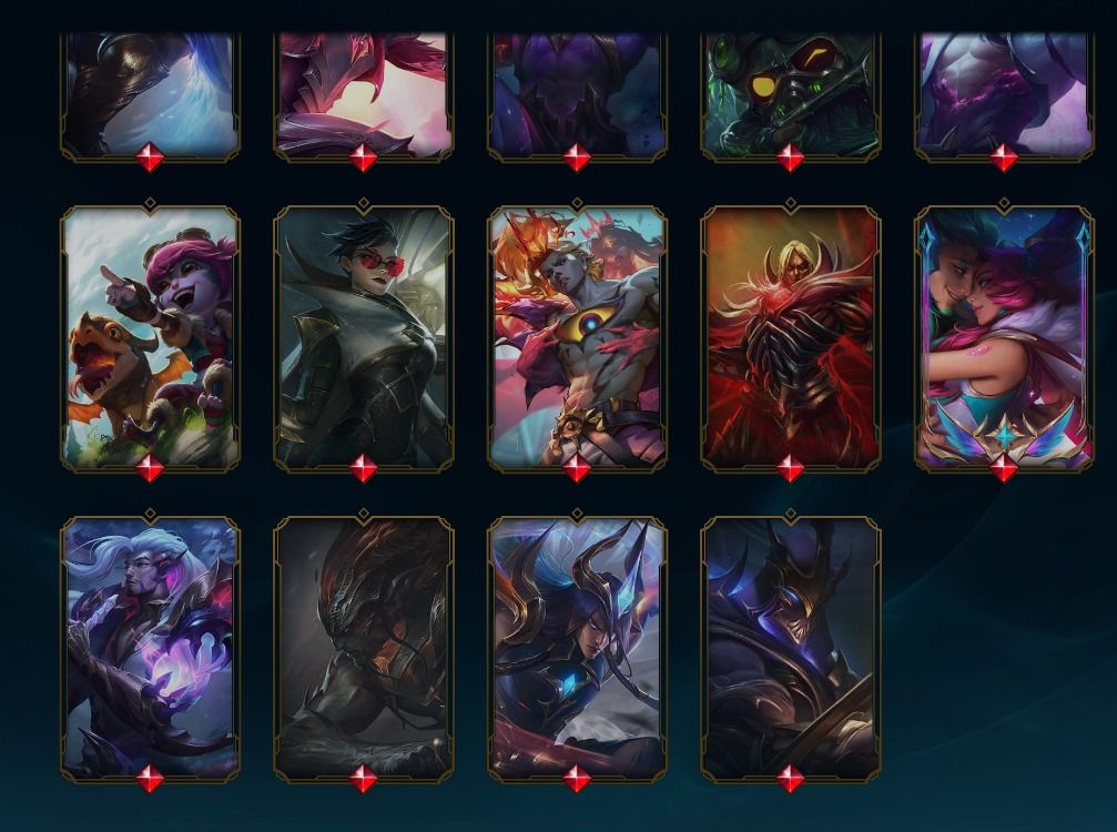 CONTA LOL FULL ACESSO CONTA RARA MAIN KATARINA TODAS AS SKINS DE KAT 275 SKINS!