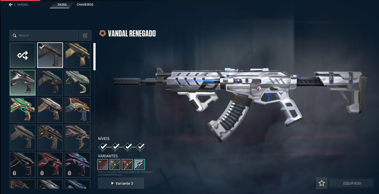 CONTA DE VALORANT PEAK IMT 3 - COM SKINS