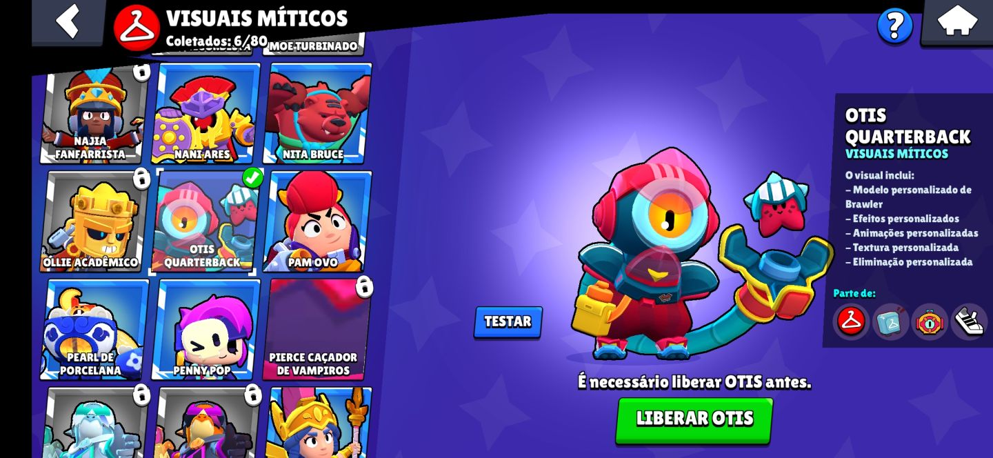 CONTA BRAWL STARS | 73 BRAWLERS + 11 HIPERCARGAS