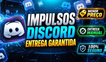 IMPULSOS / BOOST PARA SERVIDOR DISCORD ENTREGA MANUAL E SEGURA