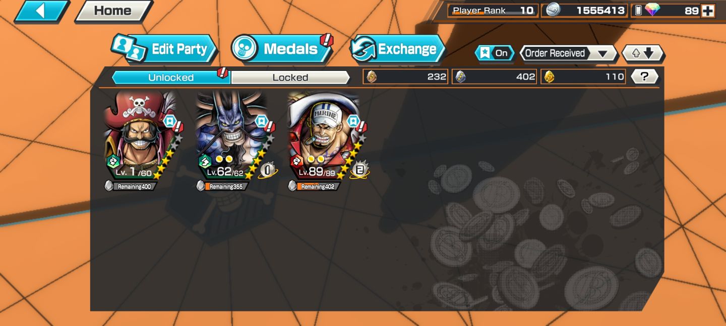 One piece bounty rush personagem Ex