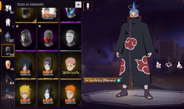 CORRE PROMOÇÃO 404 PEITA+ Conta de Alto Valor Foco em Naruto e Skins Exclusivas