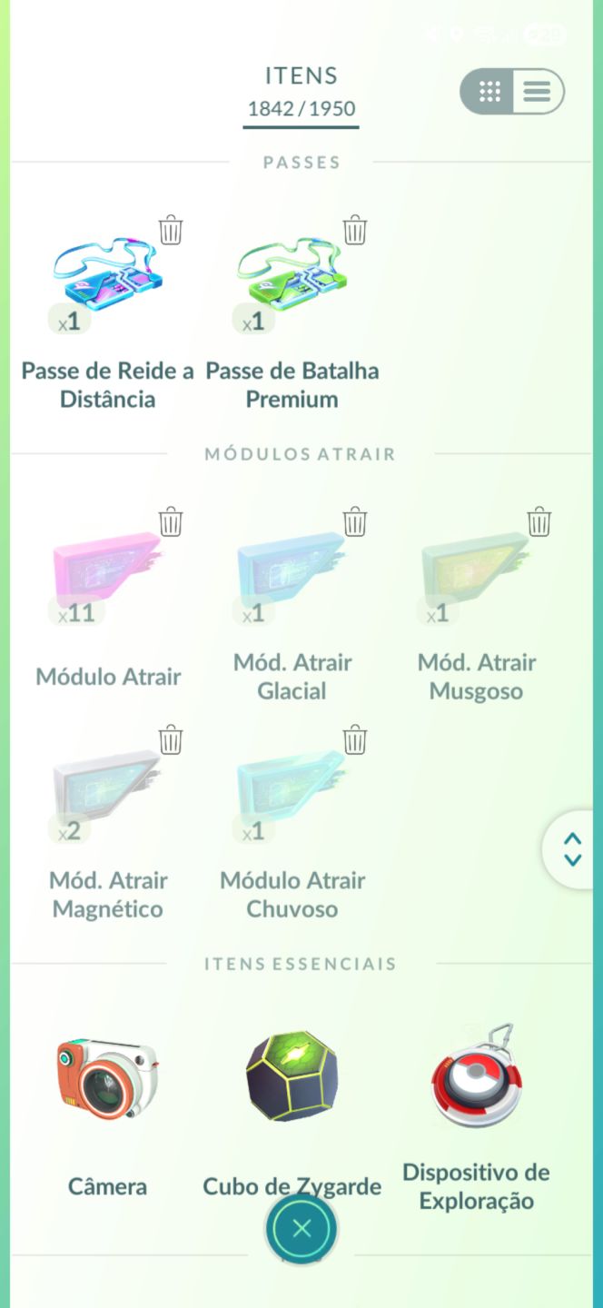 Conta de Pokemon Go Colecionador 2016 - END GAME