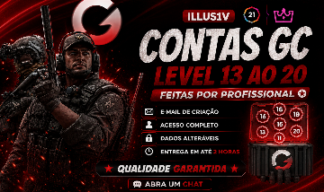 CONTAS GAMERSCLUB CS2 LEVEL 13 ao 20 GC UPADAS POR PROFISSIONAL