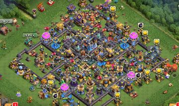 CONTA CLASH OF CLANS CV 16 QUASE FULL | ÚNICO DONO DESDE 2015 |HERÓIS 100+