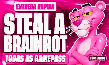 [WAVERIDER E OCTO BASE] STEAL A BRAINROT/ROUBE UM BRAINROT - TODAS GAMEPASS