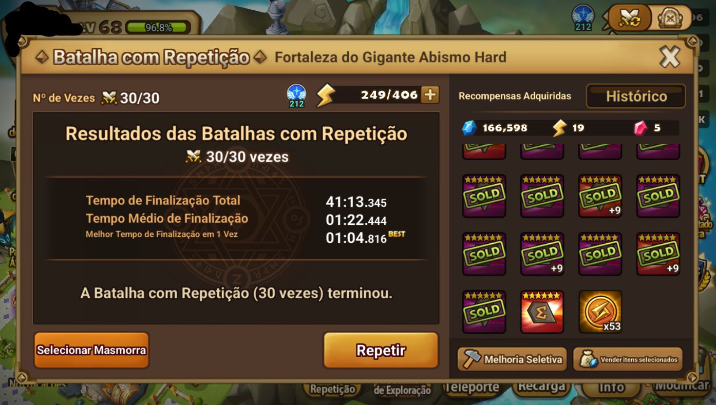 CONTA SUMMONERS WARS FRIEREN DARK COLLAB SERVIDOR GLOBAL