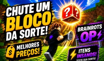 Kick a Lucky Block/Chute um Bloco da Sorte - UPDATE 10