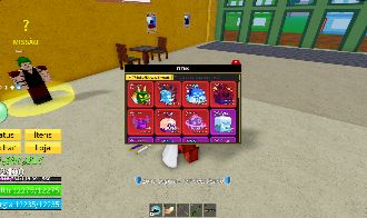 Blox Fruits Frutas para trade /fisica [Leopard e T-rex]