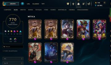 Conta LOL Esmeralda