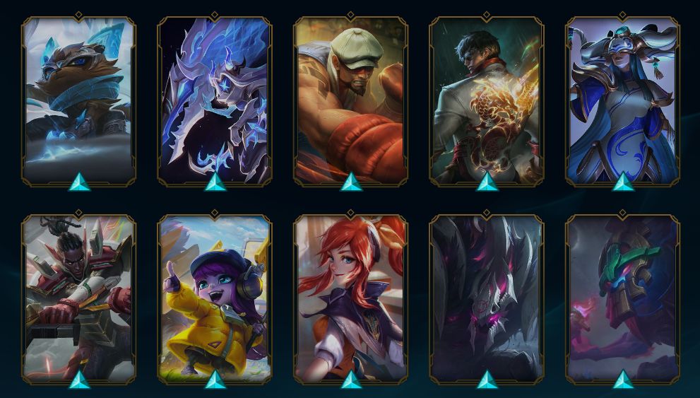 LOL DIAMANTE IV | 207 SKINS | 1 ULTIMATE | 3 MÍTICAS | 8 LENDÁRIAS | HONRA 4
