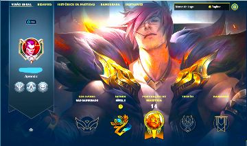 SETT + TALON HABILITADO + [ SKINS NO INVENTÁRIO ] + [ TROCA NICK DISPONÍVEL ]