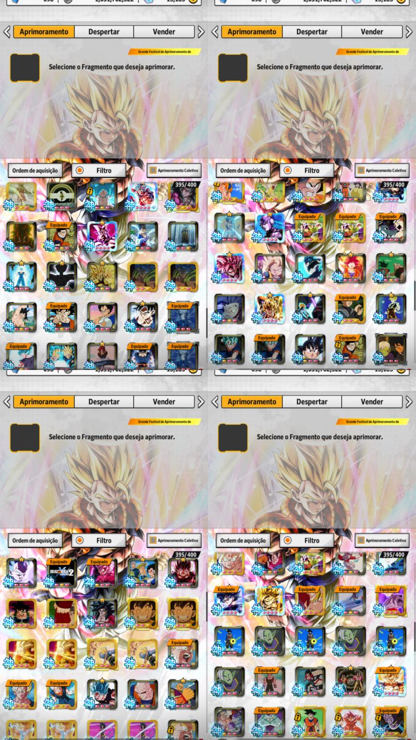 Conta Dragon ball Legends