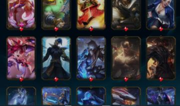 CONTA LOL 614 skins 6k gastos