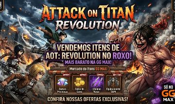 SERVIÇOS | KEYS | GEMAS | SERUMS AOT REVOLUTION !!!