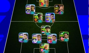 CR7 NOVO + MESSI E JAMES BLITZ efootball mobile( apenas konami id)