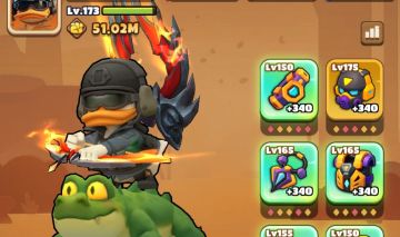 CONTA NO JOGO DUCK SURVIVAL 51 MILHÕES DE PODER!!!!