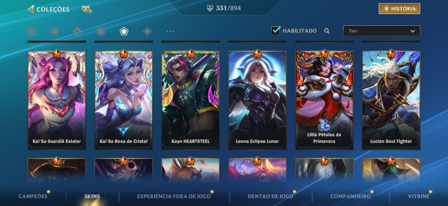 CONTA PARA ADCS 235 SKINS