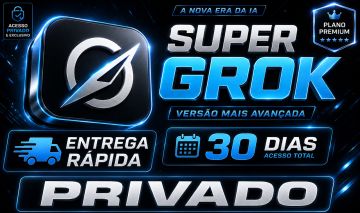 SUPER GROK PRIVADO | GROK IMAGINE + GROK CODE 4.5 |30 DIAS[MAIS BARATO]