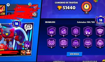 Brawl Stars - Conta top - Recheada de Skins LF