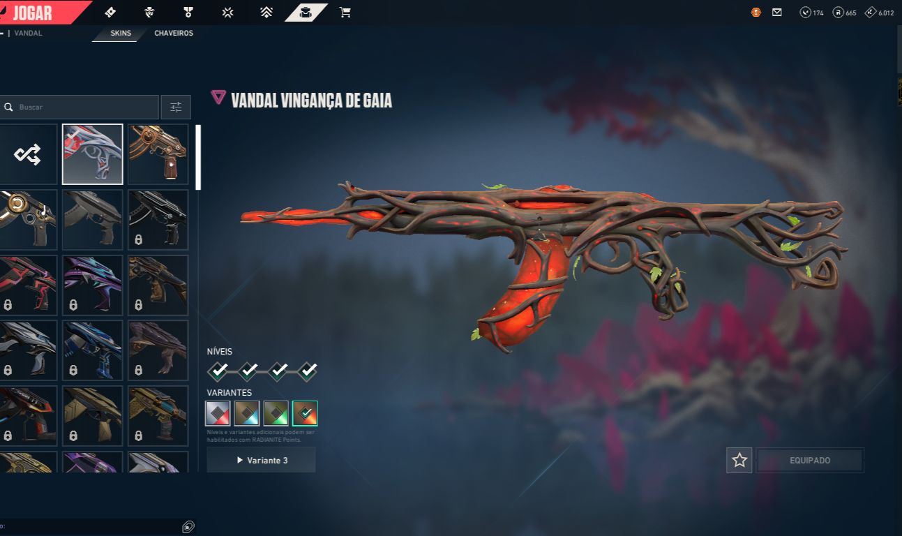Conta valorant full acesso com skins