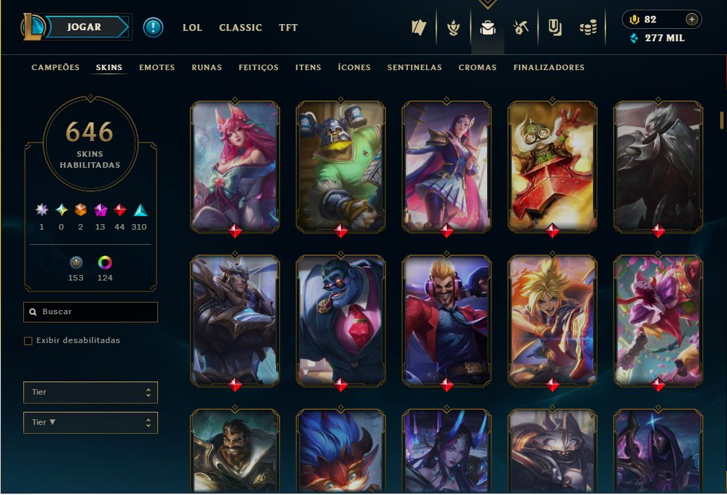 Conta Valorant ( Desde o Beta ) e LOL com mais de R$ 8000 gastos