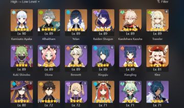 Genshin AR56 (Asia) + ZZZ Nv 54 (América) | Top Meta | Acesso Total