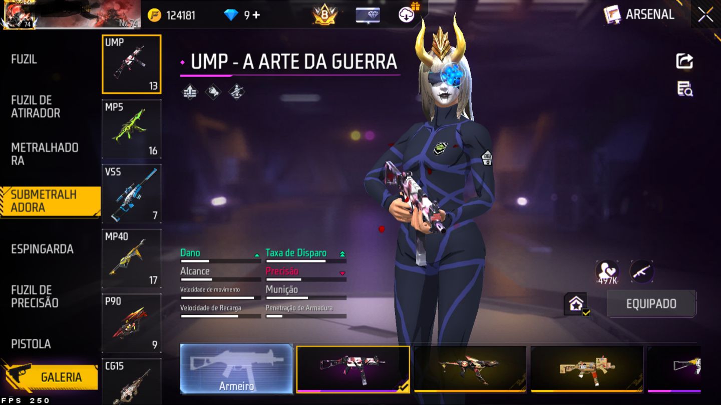CONTA FF PRIME 8 GEMADA COM PÉ DESCALSO