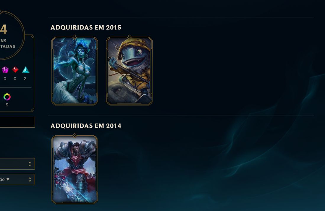 CONTA LEAGUE OF LEGENDS - RAMMUS REI - 23 SKINS - FULL ACESSO - UNICA BRASILEIRA