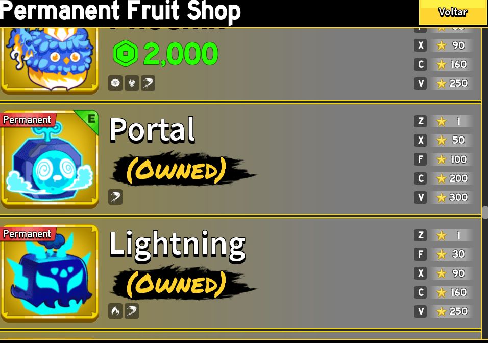 Blox Fruits Conta 3 titulos raros + varios !