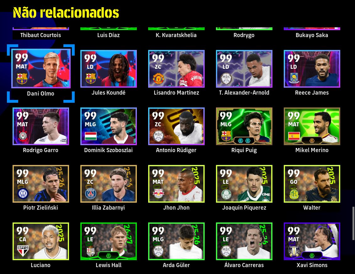 CONTA EFOOTBALL PC / MOBILE CHEIO DE EPICOS E BIG TIME SHOW TIME !!