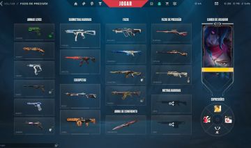 Conta valorant rara faca vct lock in 2024, champions, varias outras skins, +3k