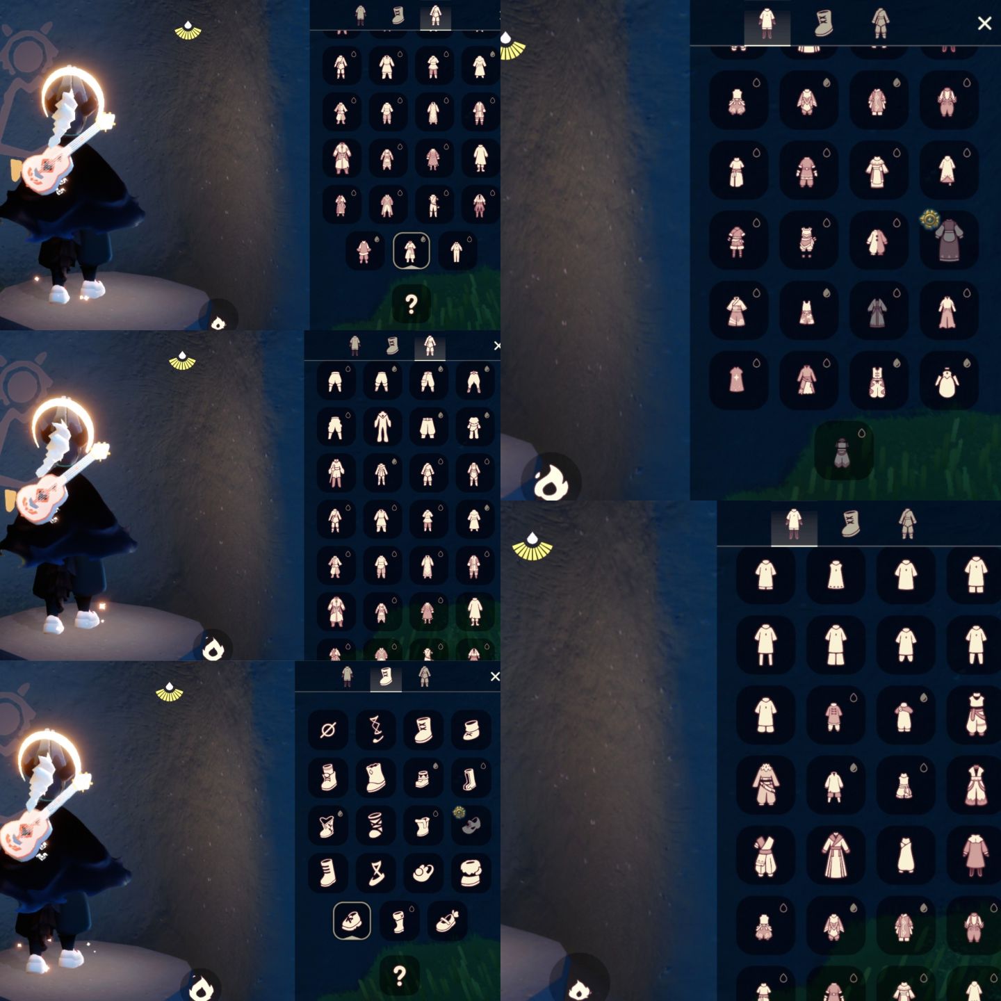 Conta sky filhos de luz Anubis kizuna e elfo
