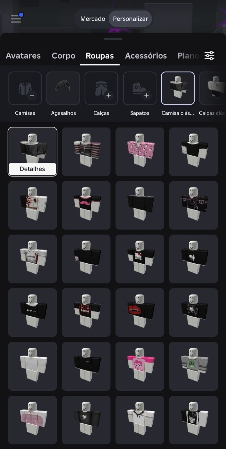 Conta roblox