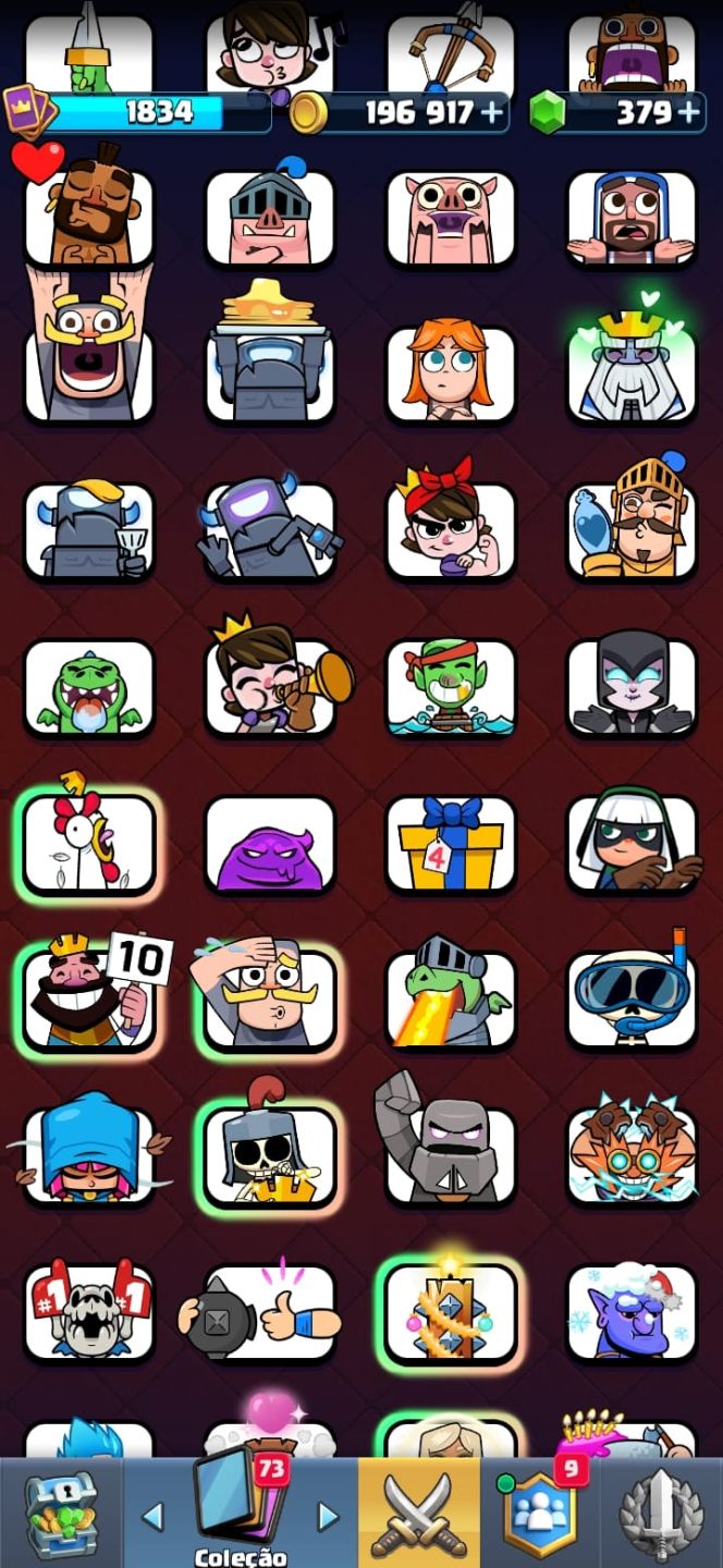 CONTAS RARAS CLASH ROYALE E CLASH OF CLANS AMBAS ATIVAS E SEM BANS DESDE O BETA