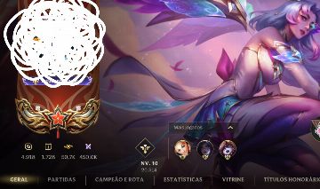 CONTA WILD RIFT COM 272 SKINS