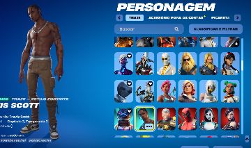 Conta do fortnite com diversas skins , picaretas, gladys e danças raras.