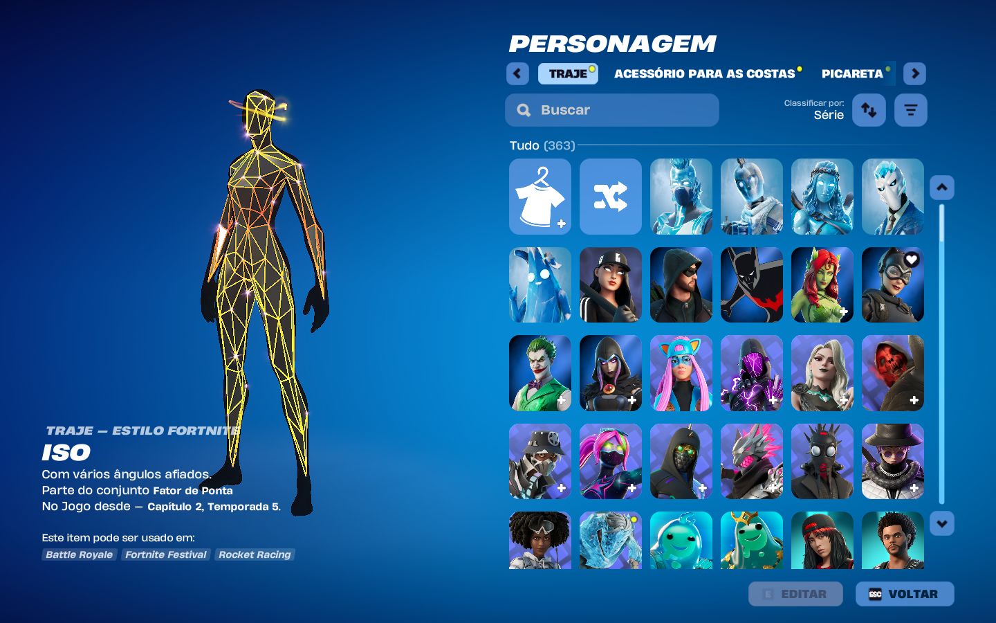 CONTA DE FORTNITE COM TRAVIS SCOTT, KILLYE JENNER E +(4.000+ GASTOS)