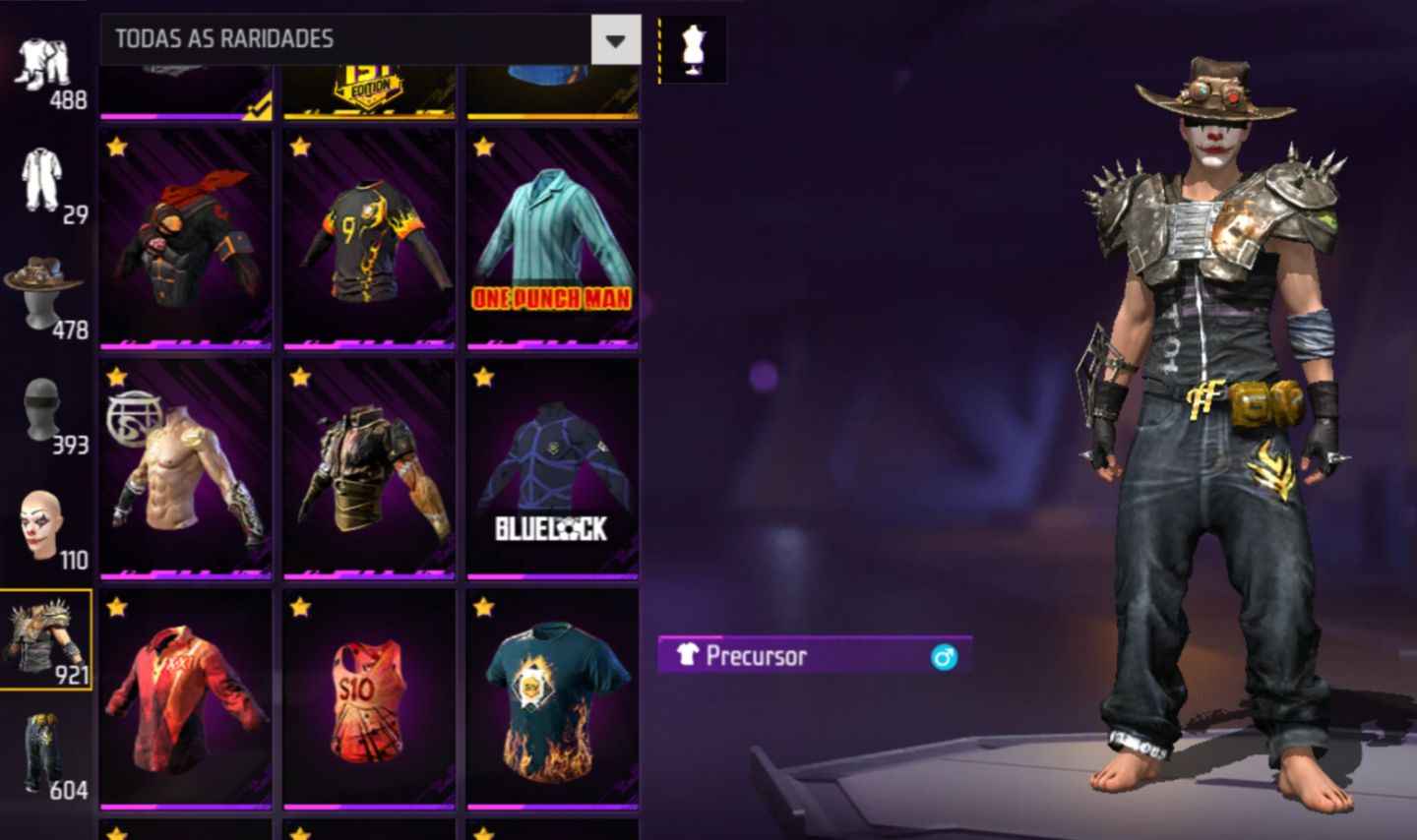 CONTA FREE FIRE EXCLUSIVA SEMI FULL E MUITO RARA!