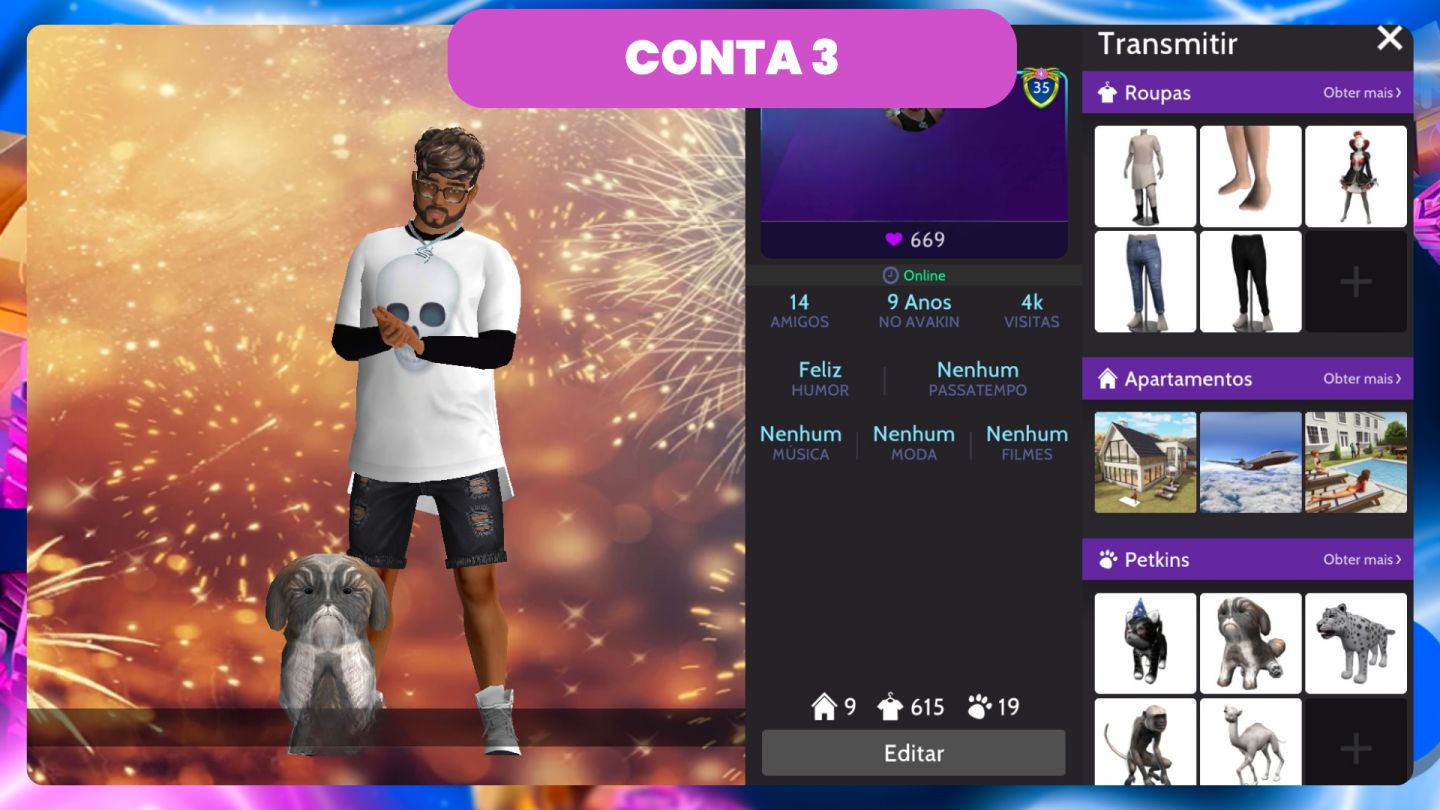 Contas Avakin Life | Melhores contas do Avakin
