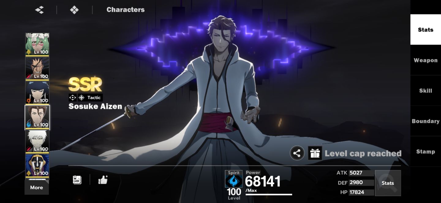 Bleach Soul Resonance | Conta Whale/Competitiva com 11 heróis FULL B6W5