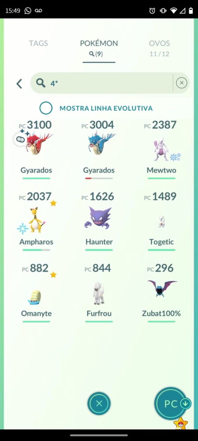Conta pokemon Go RARA COM KYOGRE SHINY