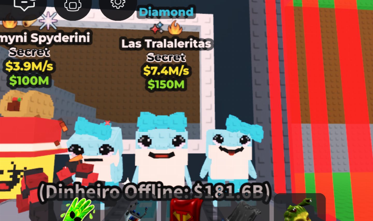 Los tralaleritas dando muito dinheiro por segundos