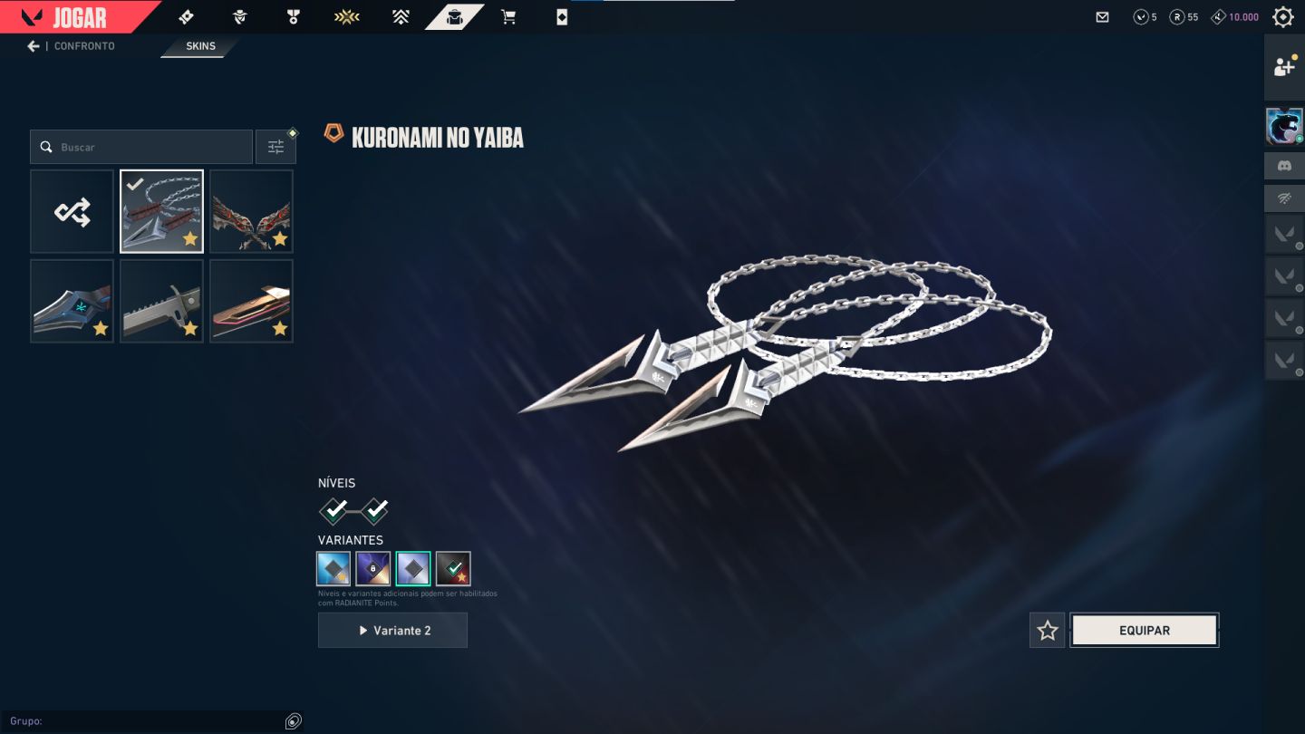 CONTA VALORANT DESAPEGO + R$ 3.000 GASTOS! ATUALMENTE DIMA 3