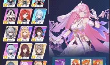 Conta de honkai star rail , genshin impact e honkai impact