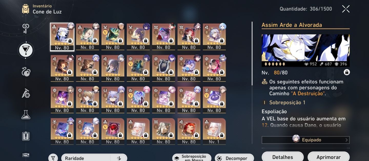 Conta endgame star rail/ server europa